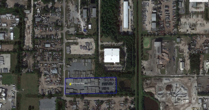 4.87 Acre Privately Fenced and Graveled Storage Yard